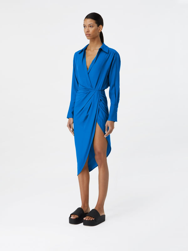 Gauge81 Puno Long-sleeved Midi Shirt Dress