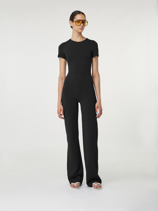 gauge81 roca knit t-shirt jumpsuit