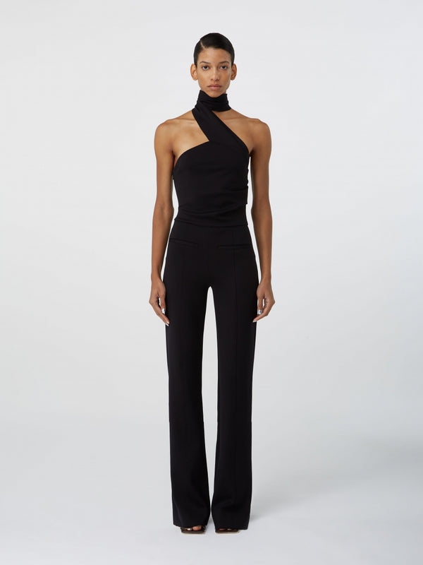 gauge81 valima twist neckline jumpsuit