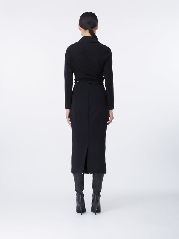 Gauge81 Vallera Collared Shirt With Front Knot