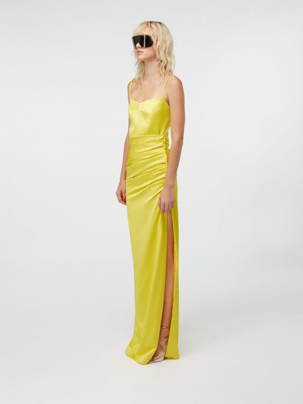 Gauge81 Vona Full Length Dress With Slit