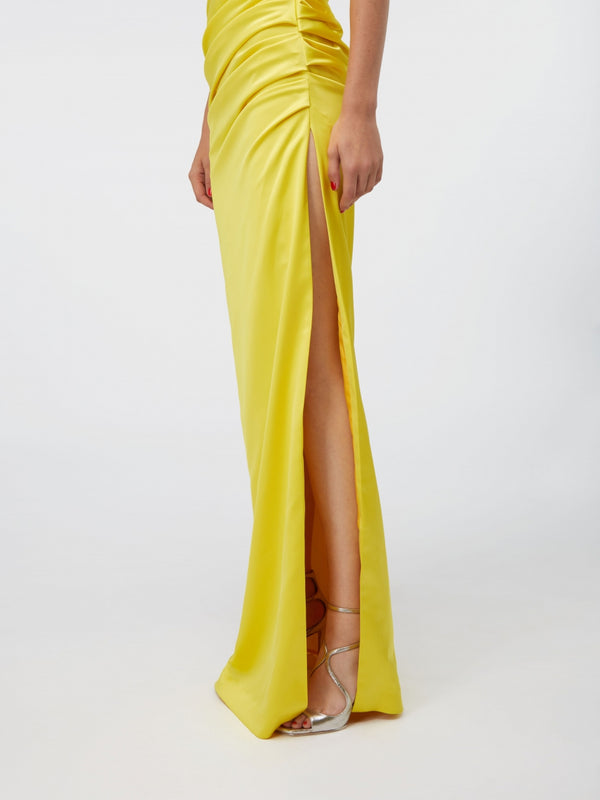 Gauge81 Vona Full Length Dress With Slit