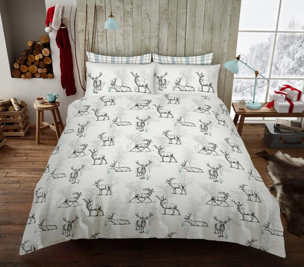 gaveno cavailia Darlington Stag Printed Duvet Cover