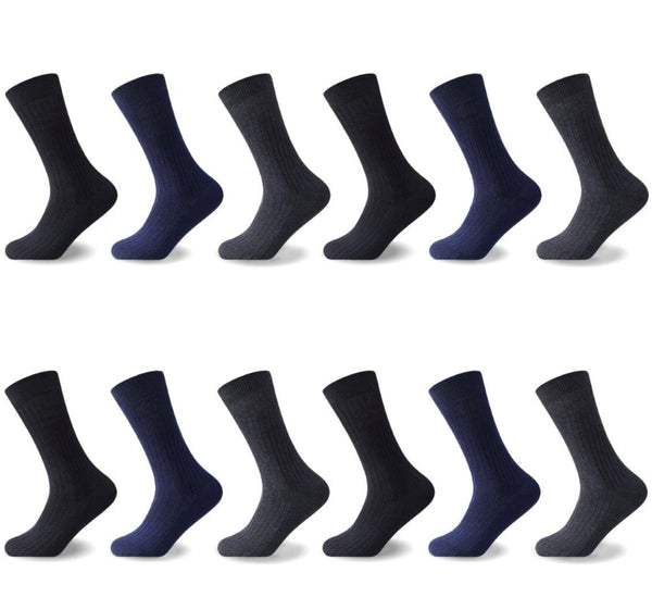 Gaveno Cavailia 12PK MENS 100% COTTON SOCKS