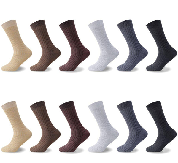 Gaveno Cavailia 12PK MENS 100% COTTON SOCKS