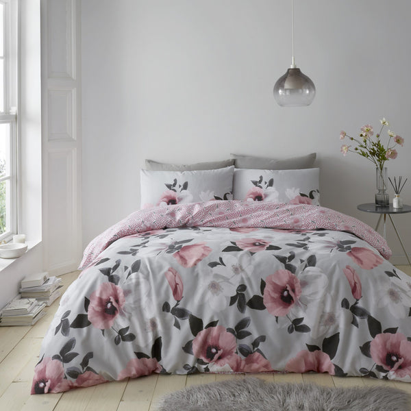 gaveno cavailia 3D Digital Poppy Printed Duvet Set