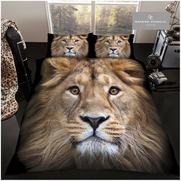 Gaveno Cavailia 3D Lion Duvet Set