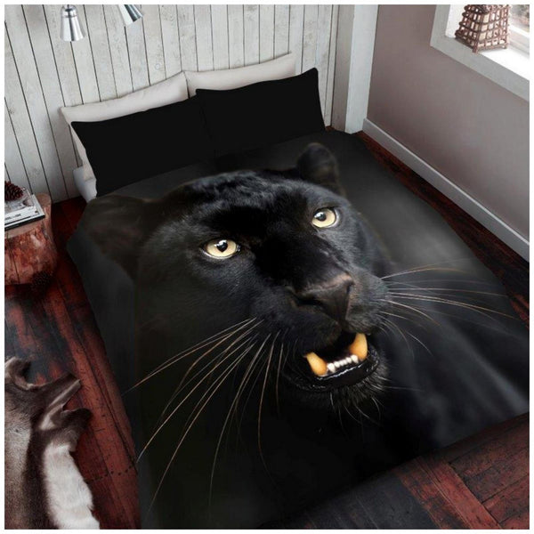 Gaveno Cavailia Black Panther Printed Throw