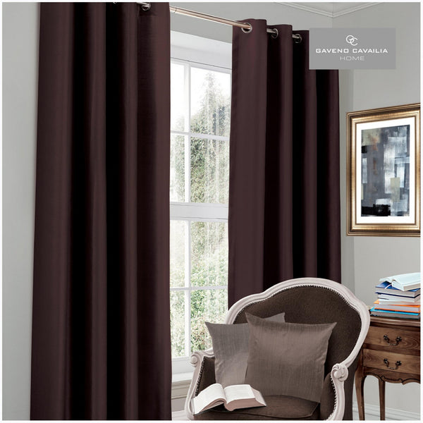 Gaveno Cavailia Blackout Plain Curtains