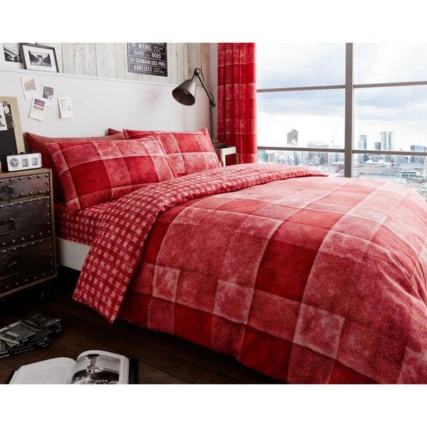 Gaveno Cavailia Denim Check Duvet Cover Set