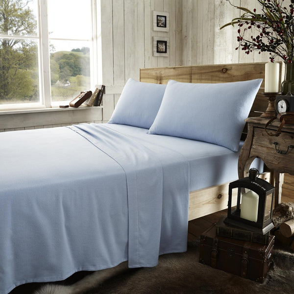 Gaveno Cavailia Flannel Plain Sheet Set