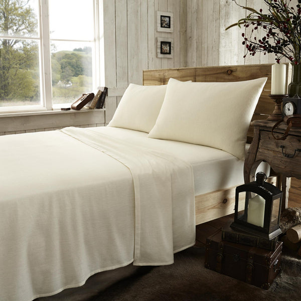 Gaveno Cavailia Flannel Plain Sheet Set