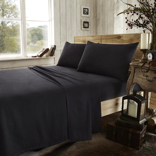 gaveno cavailia Flannel Plain Sheet Set