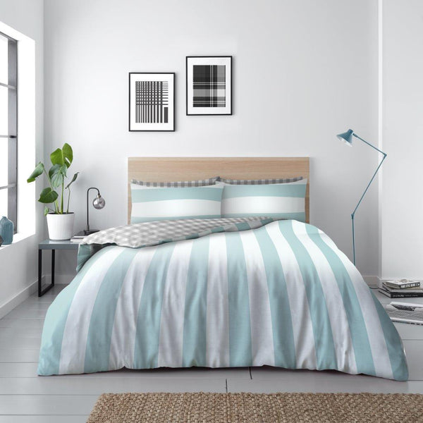 gaveno cavailia Garett Stripe Printed Duvet Set