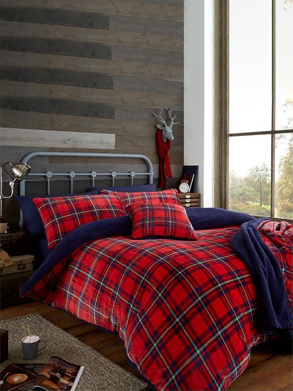 gaveno cavailia Highland Check Duvet Set