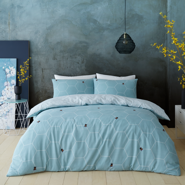 Gaveno Cavailia Honey Bee Happy Duvet Cover Set
