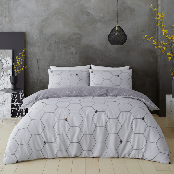 Gaveno Cavailia Honey Bee Happy Duvet Cover Set