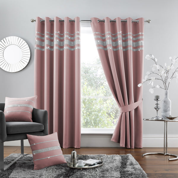 gaveno cavailia Kendal Blackout Band Curtains