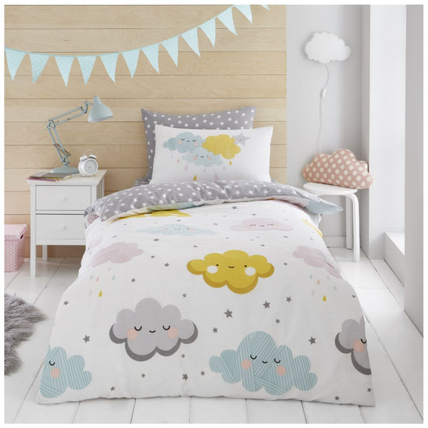 gaveno cavailia Kids Range Happy Clouds Duvet Set