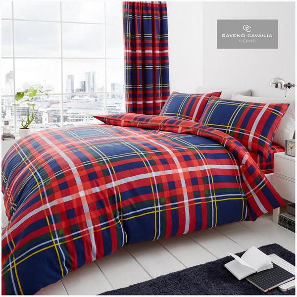 Gaveno Cavailia Newton Tartan Check Duvet Set