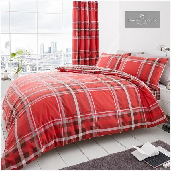 Gaveno Cavailia Newton Tartan Check Duvet Set