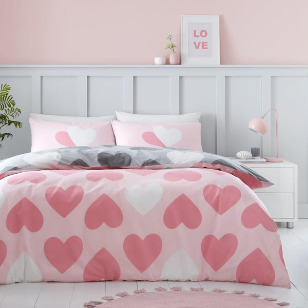 gaveno cavailia Pretty Hearts Printed Duvet Set