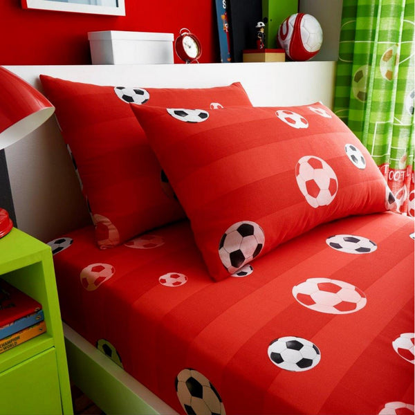 gaveno cavailia Rotary Goal Red Sheet Set