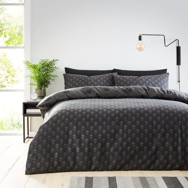 Gaveno Cavailia Skull Printed Duvet Set