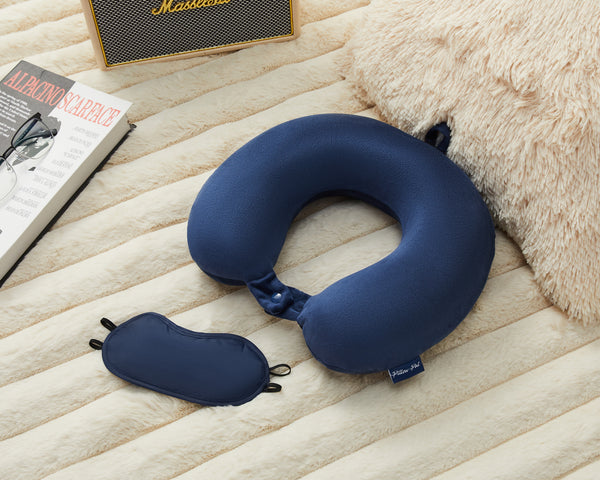 gaveno cavailia Sleepalign Neck Pillow Navy