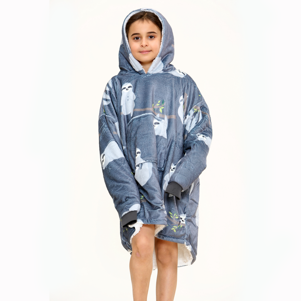 gaveno cavailia Sloth Kids Grey Hoodie