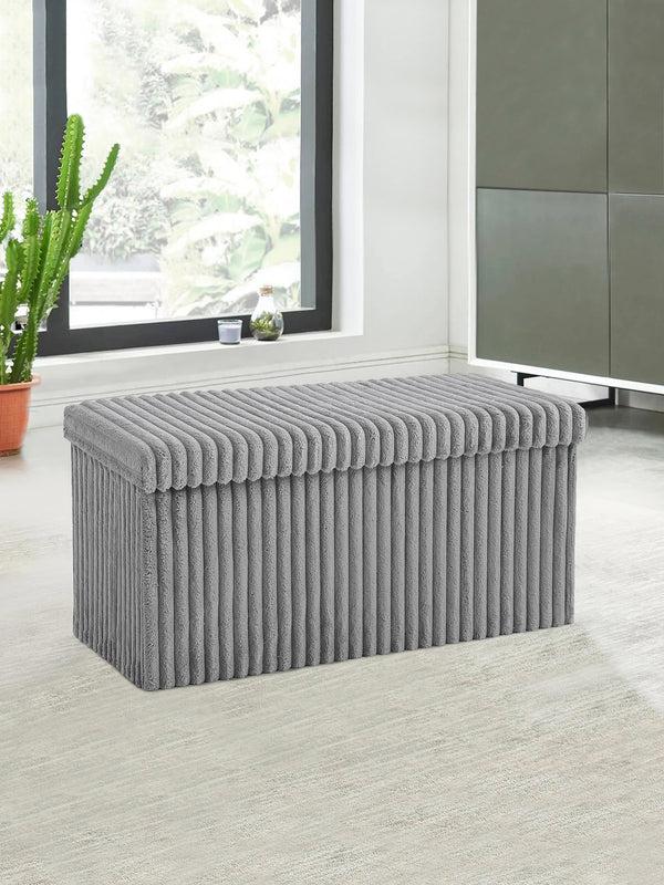 Gaveno Cavailia STORAGE BOX RIBBED GREY