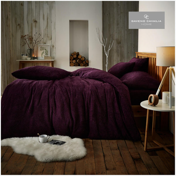 gaveno cavailia Teddy Plain Duvet Set