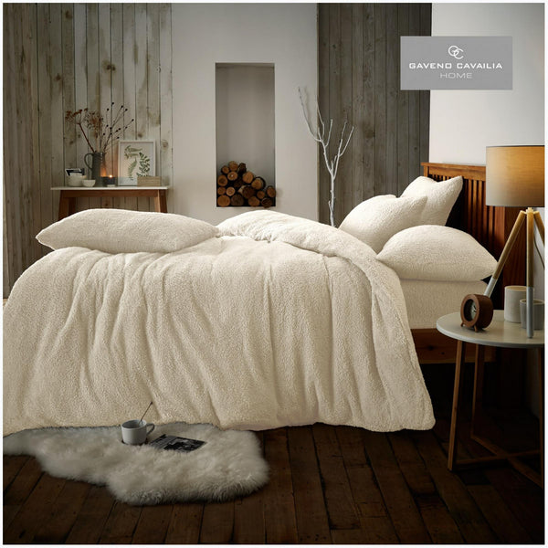Gaveno Cavailia Teddy Plain Duvet Set