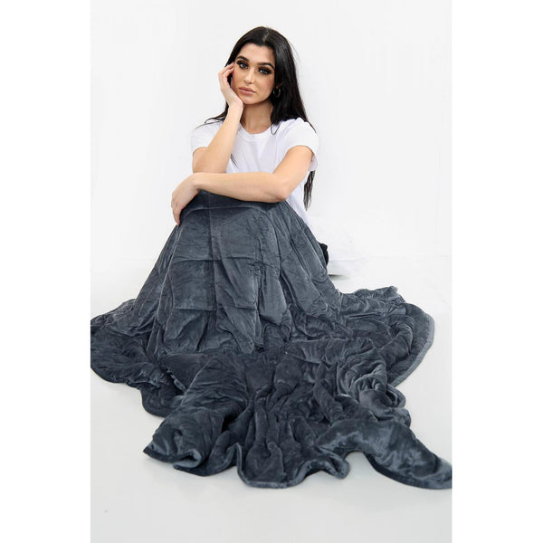 gaveno cavailia Weighted Blanket Super-Soft Minky