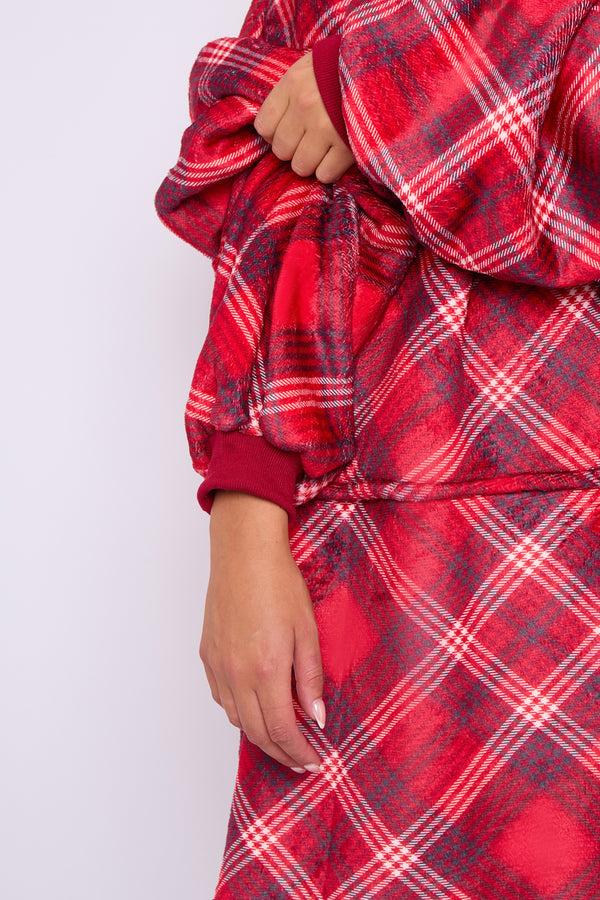 Gaveno Cavailia Xmas Check Print Hoodies