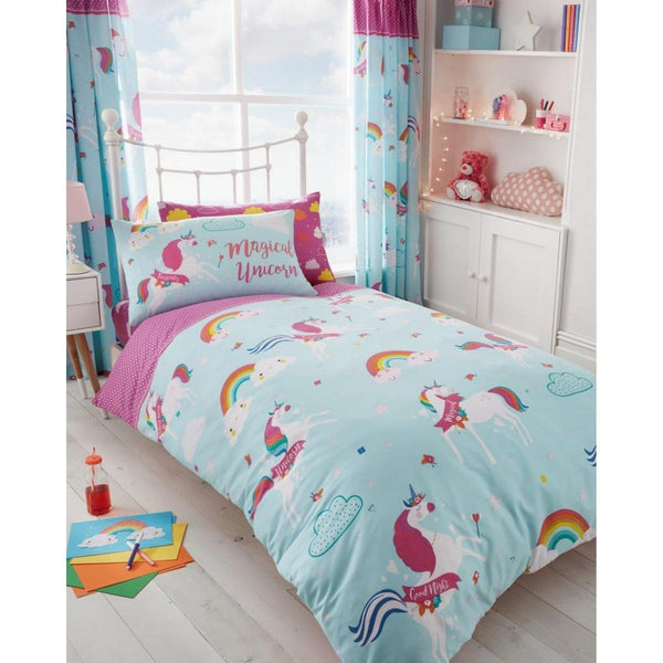 gaveno cavailia Rotary Unicorn Fairy Tale Duvet Set