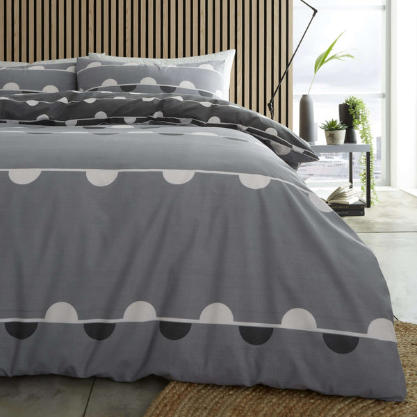 Gaveno Cavailia Simple Reversible Geo Printed Duvet Set