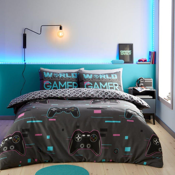 gaveno cavailia World Class Gamer Printed Duvet Set