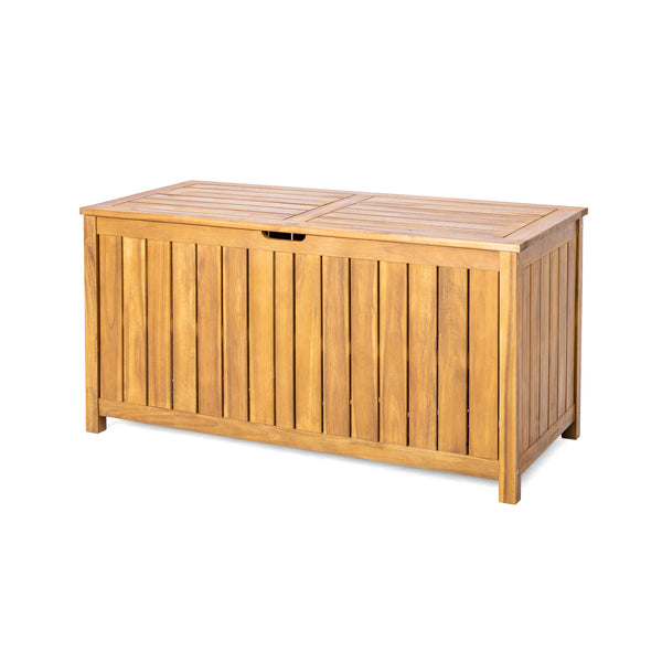 Gdf Studio 100 Gallons Acacia Wood Storage Deck Box