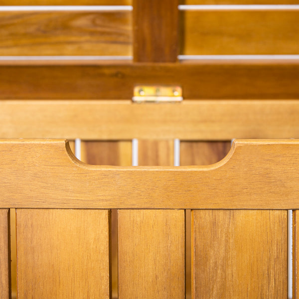 Gdf Studio 100 Gallons Acacia Wood Storage Deck Box