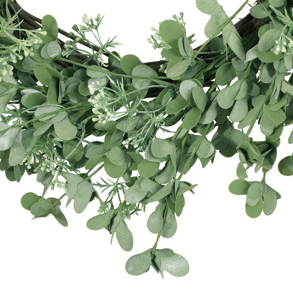 Gdf Studio 27 Inch Artificial Creeping Woodsorrel Wreath
