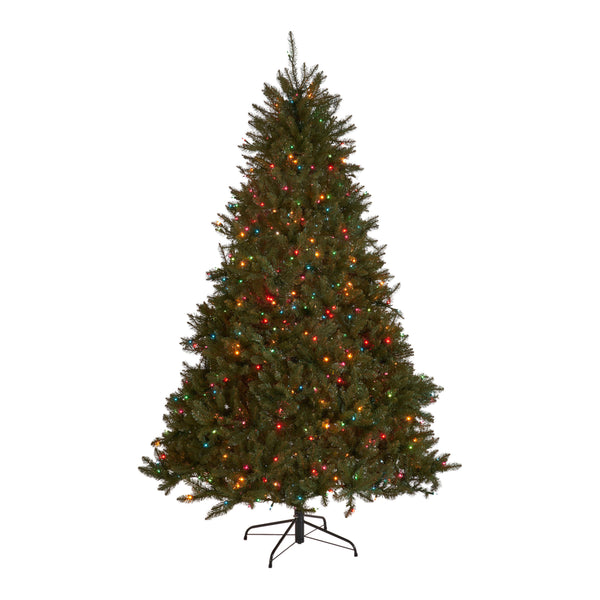 Gdf Studio 7.5-foot Fraser Fir Hinged Artificial Christmas Tree