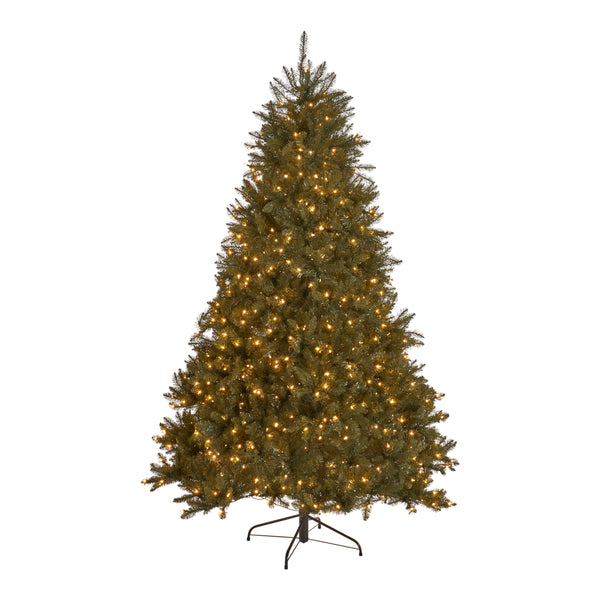 gdf studio 9-foot Fraser Fir Hinged Artificial Christmas Tree