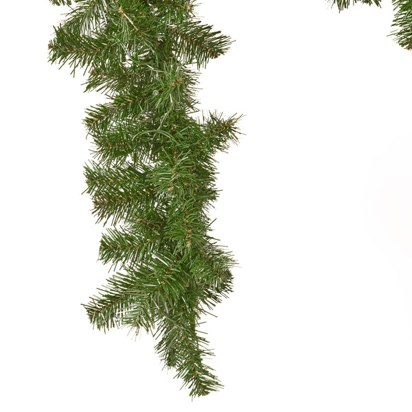 Gdf Studio 9-foot Norway Spruce Pre-Lit Warm White LED Artificial Christmas Garland