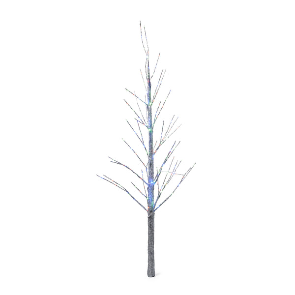 Gdf Studio Abdi 4-foot Pre-Lit 152 Multi-Color LED Artificial Christmas Twig Tree