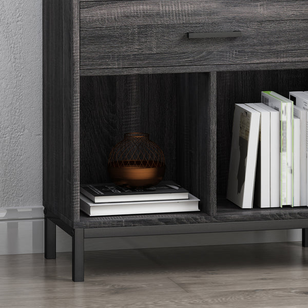 Gdf Studio Abriel Bookcase With Storage Cabinet & Drawer