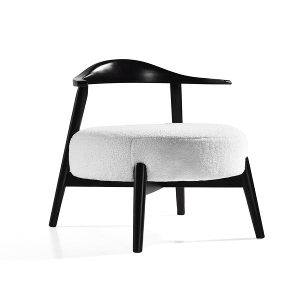 gdf studio Acamar Acamar Polyester and Birch Wishbone Accent Chair