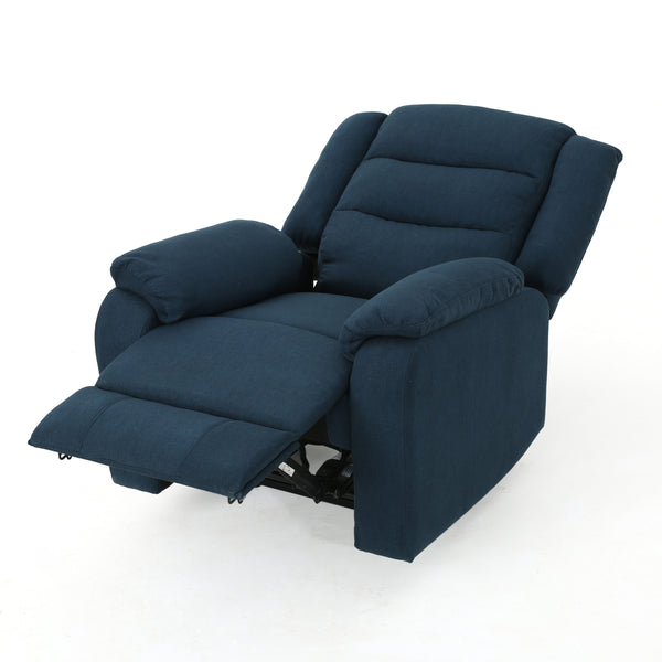 Gdf Studio Adelande Cushioned Fabric Power Recliner