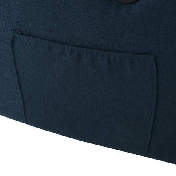 Gdf Studio Adelande Cushioned Fabric Power Recliner