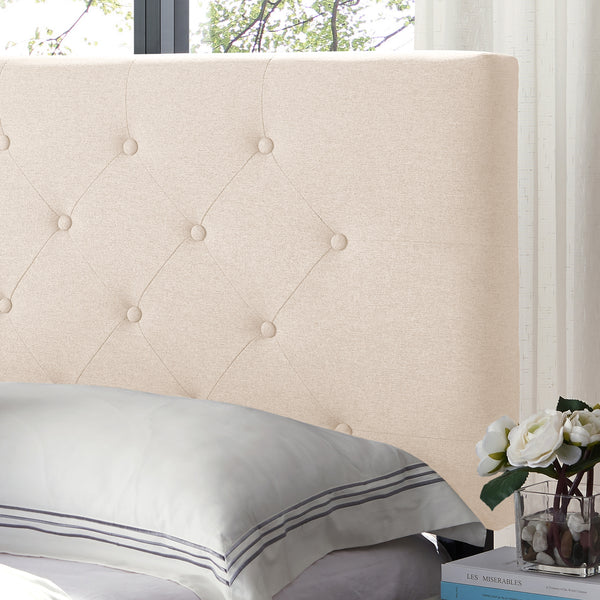 Gdf Studio Agnes Contemporary Upholstered Headboard